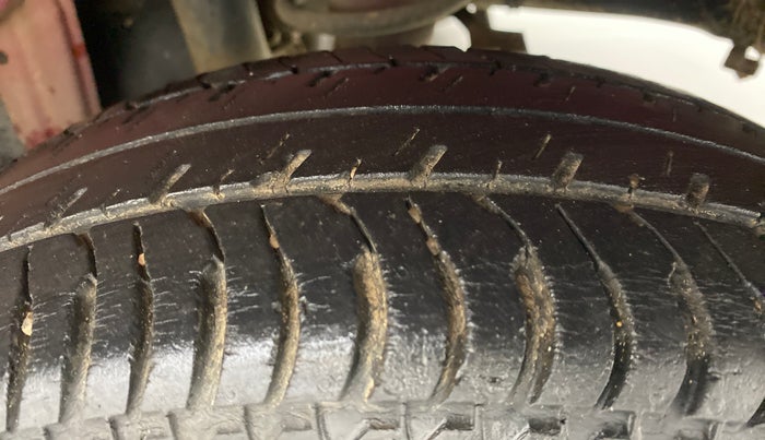 2018 Maruti Alto K10 VXI P, Petrol, Manual, 24,296 km, Left Rear Tyre Tread