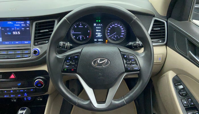 2017 Hyundai Tucson 2WD AT GLS DIESEL, Diesel, Automatic, 64,801 km, Steering Wheel Close Up