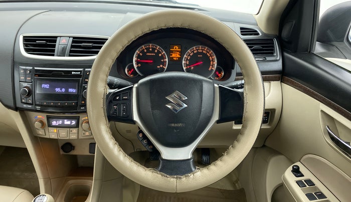 2017 Maruti Swift Dzire ZXI, Petrol, Manual, 86,978 km, Steering Wheel Close Up