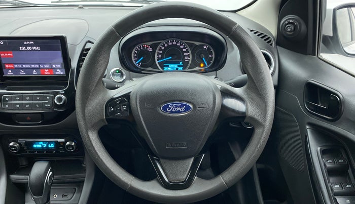 2019 Ford New Figo TITANIUM 1.5 PETROL AT, Petrol, Automatic, 43,529 km, Steering Wheel Close Up