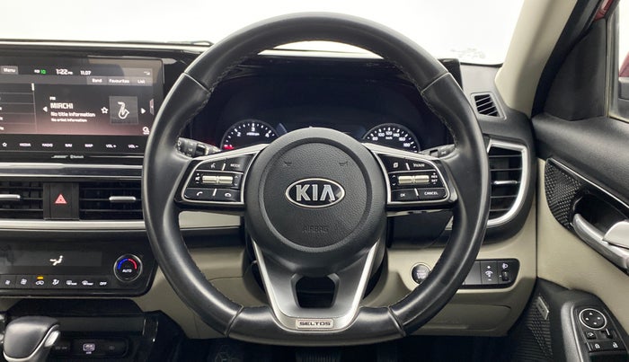 2019 KIA SELTOS HTX+ AT 1.5 DIESEL, Diesel, Automatic, 75,547 km, Steering Wheel Close Up