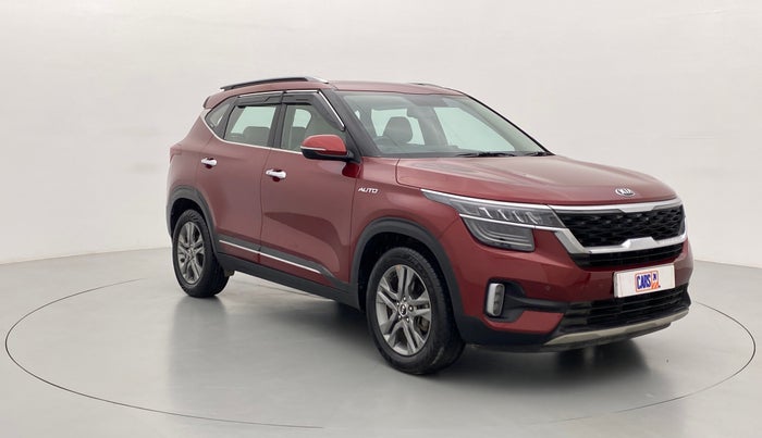 2019 KIA SELTOS HTX+ AT 1.5 DIESEL, Diesel, Automatic, 75,547 km, Right Front Diagonal
