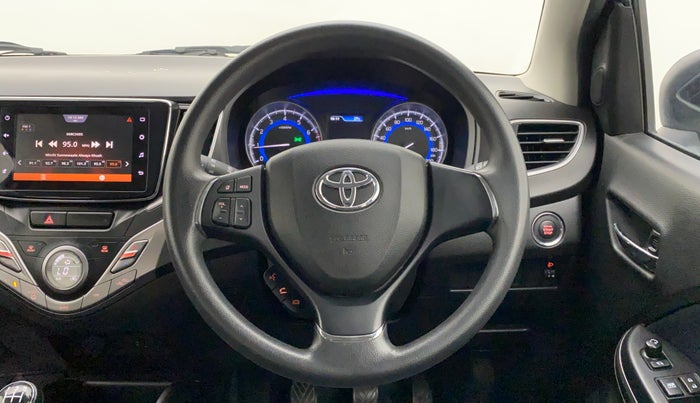 2021 Toyota Glanza G, Petrol, Manual, 24,908 km, Steering Wheel Close Up
