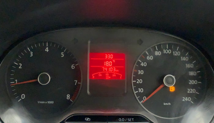 2011 Volkswagen Polo COMFORTLINE 1.2L PETROL, Petrol, Manual, 74,232 km, Odometer Image