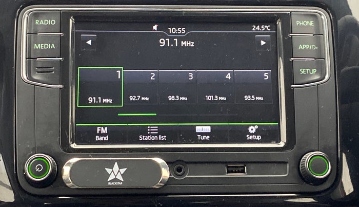 2019 Skoda Rapid MONTE CARLO 1.6 MPI MT, Petrol, Manual, 17,289 km, Infotainment System
