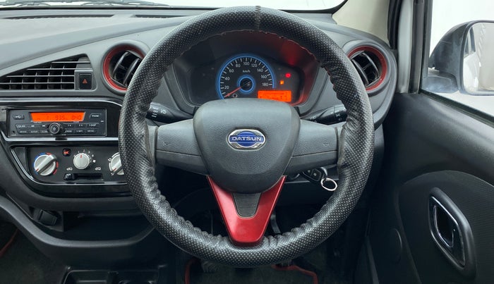 2018 Datsun Redi Go T (O) 1.0 LIMITED EDITION, Petrol, Manual, 25,120 km, Steering Wheel Close Up