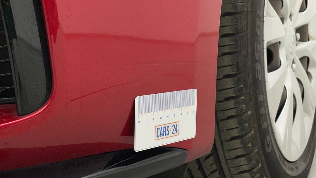 Bumper Front Scratch