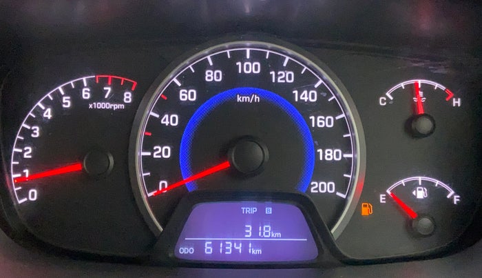 2016 Hyundai Grand i10 MAGNA 1.2 VTVT, Petrol, Manual, 61,467 km, Odometer View