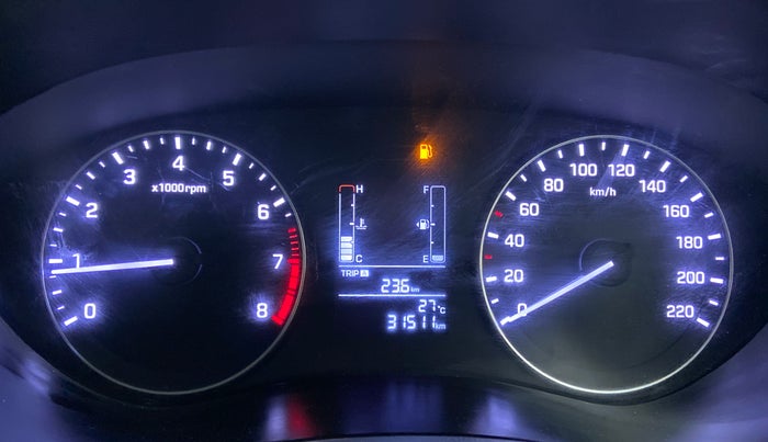 2017 Hyundai Elite i20 ASTA 1.2, Petrol, Manual, 31,450 km, Odometer Image