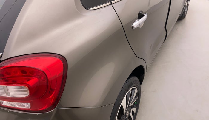 2020 Toyota Glanza V MT PETROL, Petrol, Manual, 24,252 km, Right quarter panel - Slightly dented
