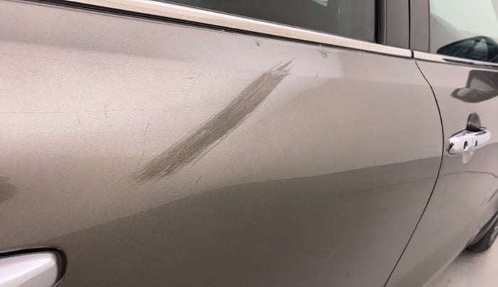 2020 Toyota Glanza V MT PETROL, Petrol, Manual, 24,252 km, Right rear door - Minor scratches