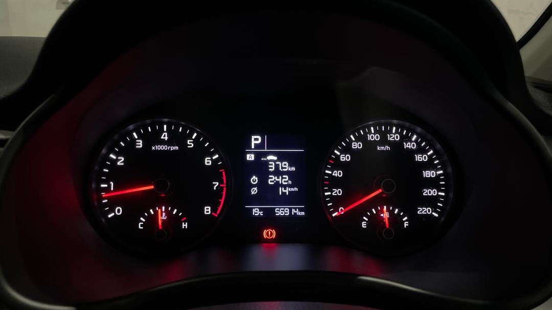 2021 Kia Rio S, Automatic, 56914 km, Odometer View