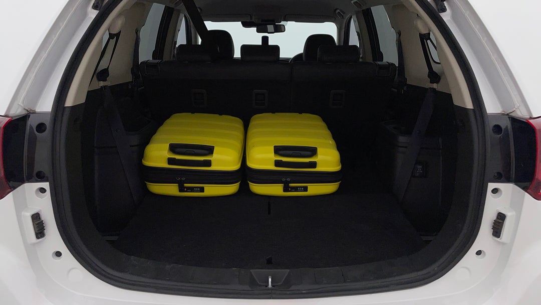 Boot Inside View with Luggage