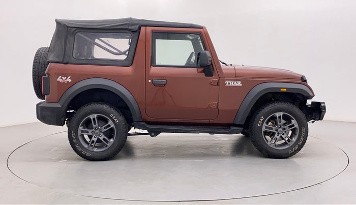 2021 Mahindra Thar LX  P 4WD AT CONVERTIBLE, Petrol, Automatic, 17,524 km, Right Side View