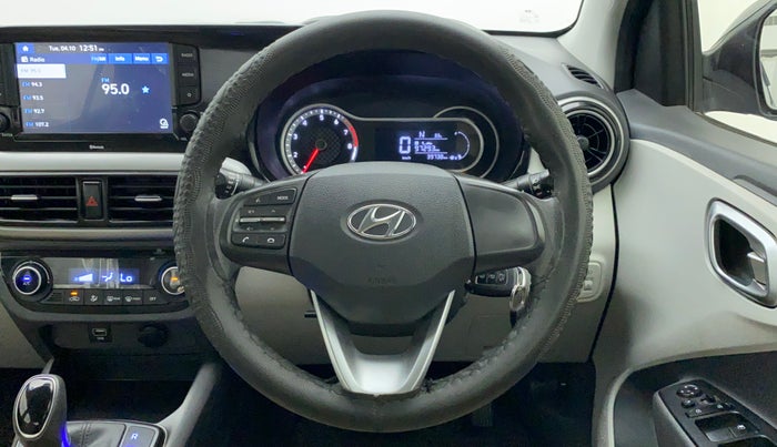 2020 Hyundai GRAND I10 NIOS SPORTZ 1.2 AT, Petrol, Automatic, 39,876 km, Steering Wheel Close Up