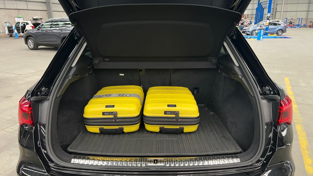2020 Audi Q3 35 Tfsi Launch Edition, Automatic, 60192 km, Boot Inside View with Luggage