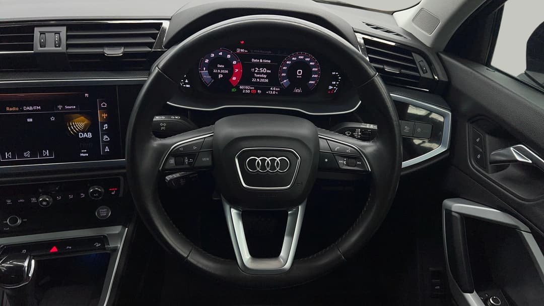 2020 Audi Q3 35 Tfsi Launch Edition, Automatic, 60192 km, Steering Wheel Close-up