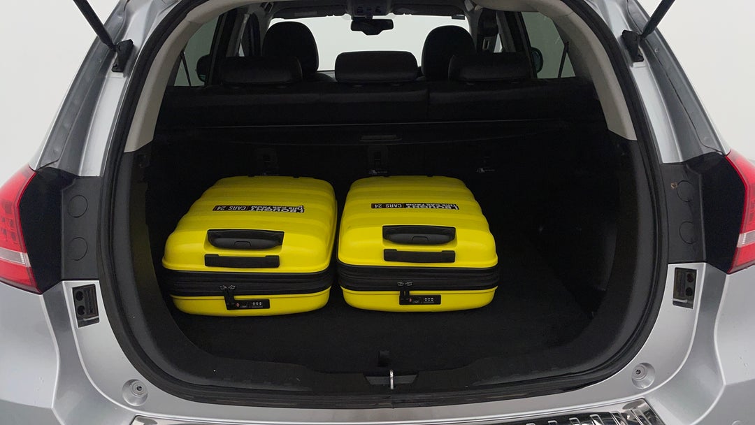 Boot Inside View with Luggage