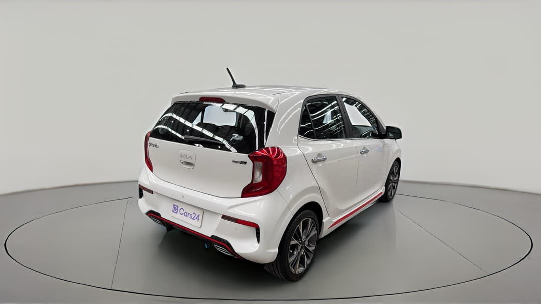 2023 Kia Picanto Gt-line (pe), Automatic, 11349 km, Right Back Diagonal (45- Degree) View