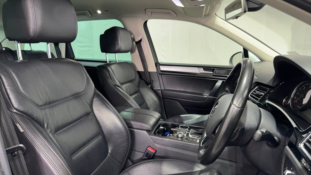 Right Side Front Door Cabin View