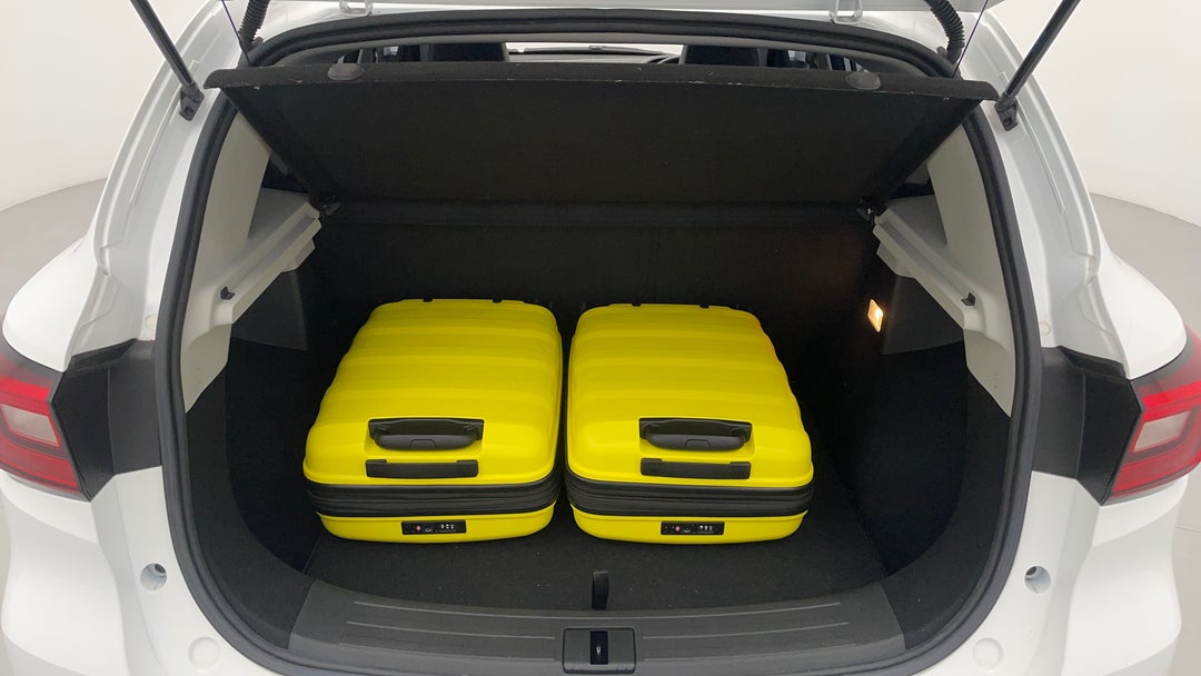 Boot Inside View with Luggage