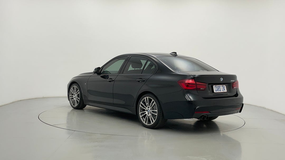 2018 BMW 3 30i M Sport, Automatic, 78379 km, Left Back Diagonal (45- Degree) View