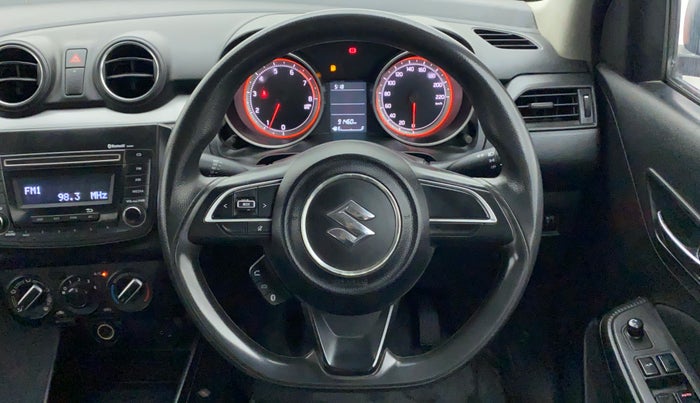 2018 Maruti Swift VXI, CNG, Manual, 91,586 km, Steering Wheel Close Up