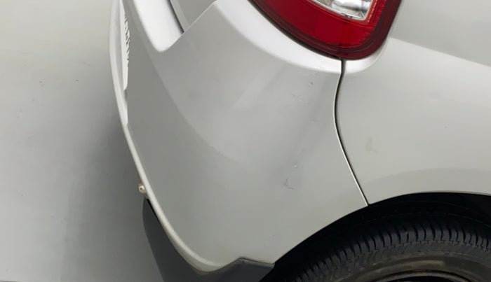 2011 Maruti Zen Estilo VXI, Petrol, Manual, 49,508 km, Rear bumper - Paint is slightly damaged