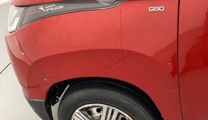 2017 Mahindra Kuv100 K2 6 STR, Petrol, Manual, 50,444 km, Left fender - Slightly dented