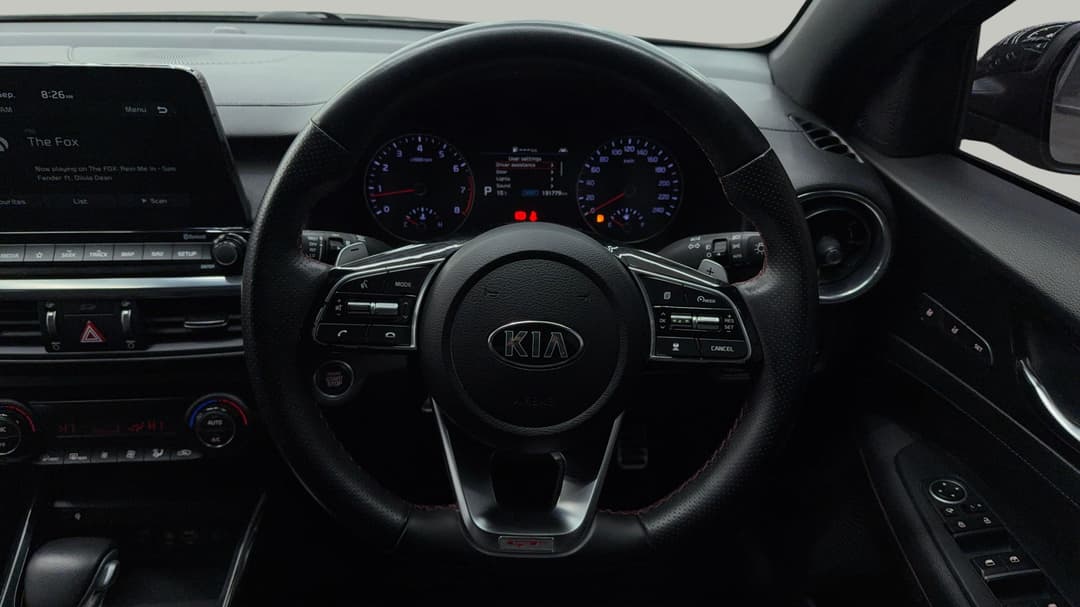 2020 Kia Cerato Gt Safety Pack, Automatic, 131779 km, Steering Wheel Close-up