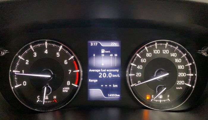 2023 Toyota Glanza G, Petrol, Manual, 14,552 km, Odometer Image