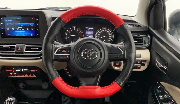 2023 Toyota Glanza G, Petrol, Manual, 14,552 km, Steering Wheel Close Up