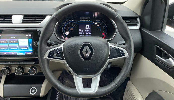 2021 Renault TRIBER RXZ AT, Petrol, Automatic, 10,744 km, Steering Wheel Close Up