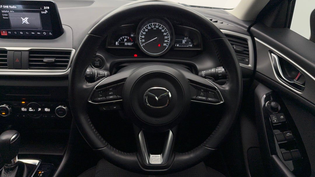 2018 Mazda 3 Sp25, Automatic, 35483 km, Steering Wheel Close-up