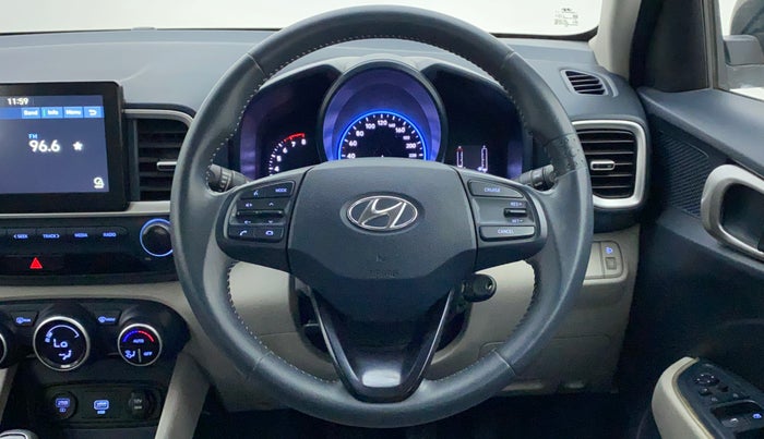 2019 Hyundai VENUE SX 1.0 TURBO DUAL TONE, Petrol, Manual, 38,366 km, Steering Wheel Close Up