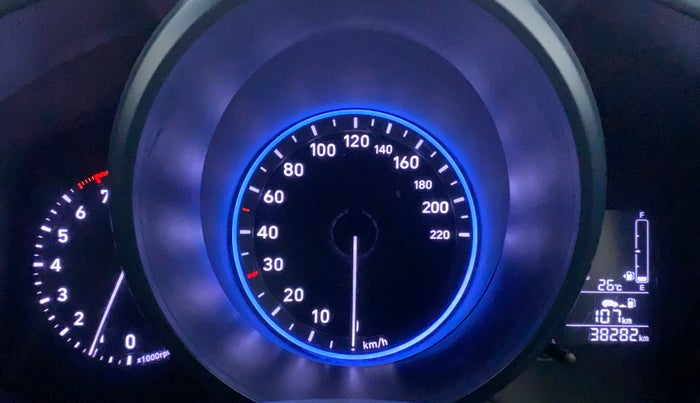2019 Hyundai VENUE SX 1.0 TURBO DUAL TONE, Petrol, Manual, 38,366 km, Odometer Image