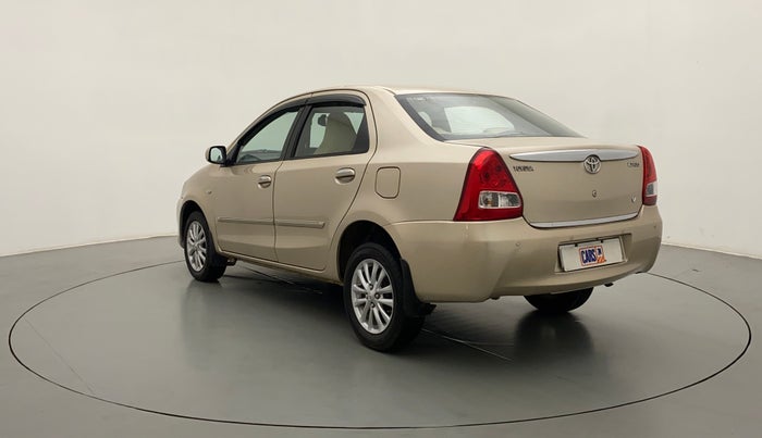 2011 Toyota Etios V, Petrol, Manual, 97,364 km, Left Back Diagonal