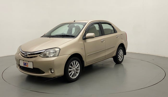 2011 Toyota Etios V, Petrol, Manual, 97,364 km, Left Front Diagonal