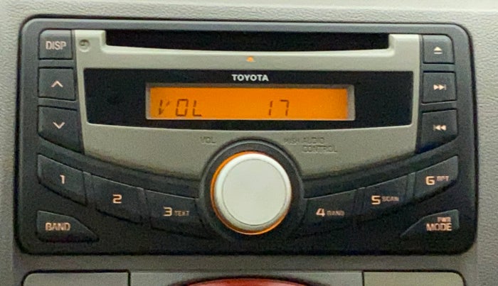 2011 Toyota Etios V, Petrol, Manual, 97,364 km, Infotainment System