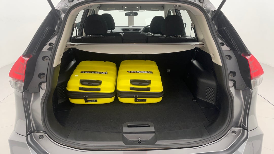 Boot Inside View with Luggage