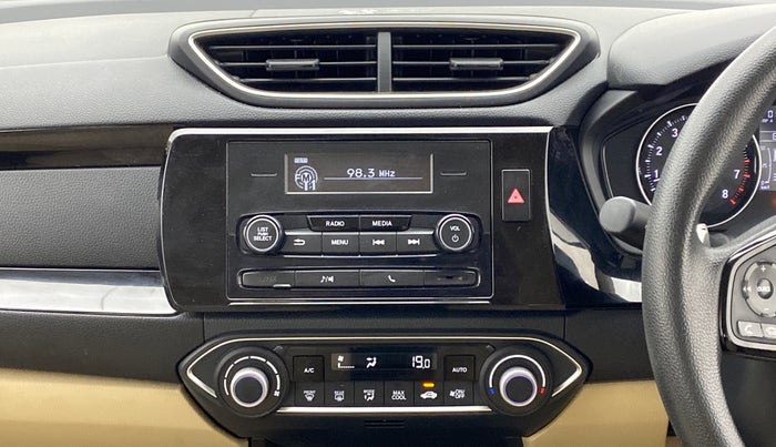 2018 Honda Amaze 1.2 V CVT I VTEC, Petrol, Automatic, 10,188 km, Air Conditioner