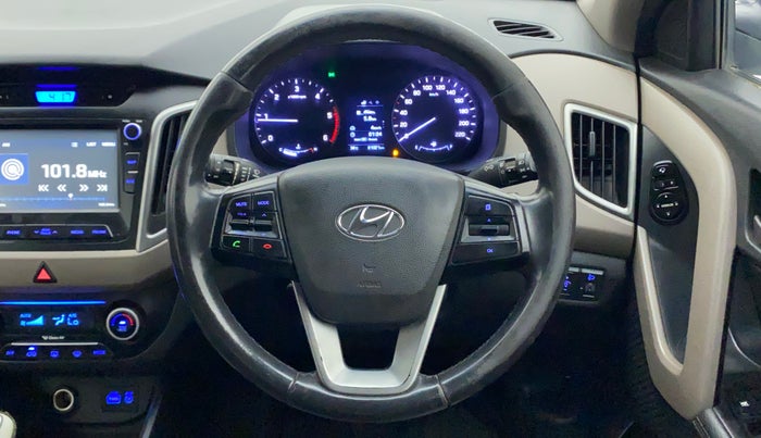 2015 Hyundai Creta SX (O) 1.6 DIESEL, Diesel, Manual, 81,091 km, Steering Wheel Close Up
