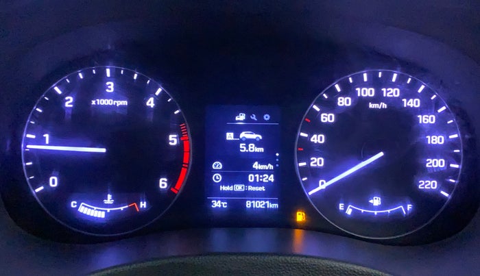 2015 Hyundai Creta SX (O) 1.6 DIESEL, Diesel, Manual, 81,091 km, Odometer Image