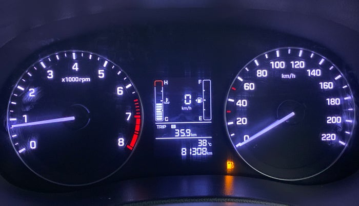 2015 Hyundai Creta 1.6 SX PLUS PETROL, Petrol, Manual, 81,516 km, Odometer Image