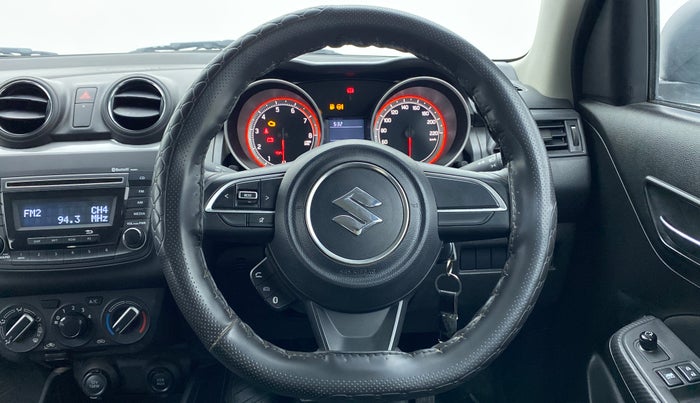 2018 Maruti Swift VXI D, Petrol, Manual, 7,407 km, Steering Wheel Close Up