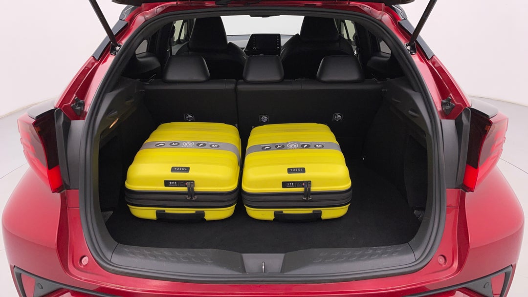 Boot Inside View with Luggage