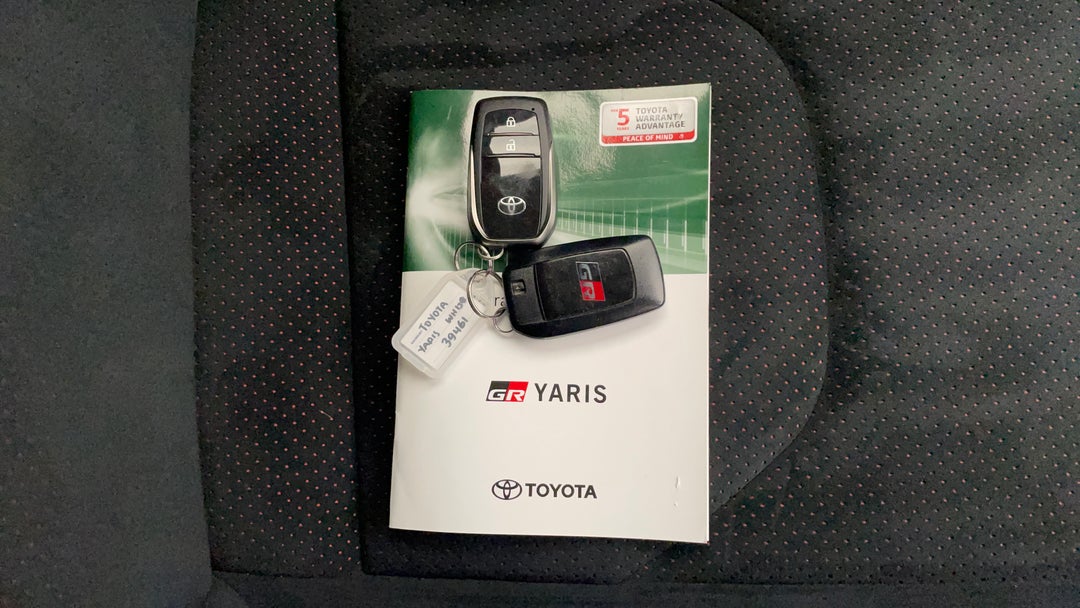 2021 Toyota Gr Yaris Rallye, Manual, 16753 km, Key Close-up