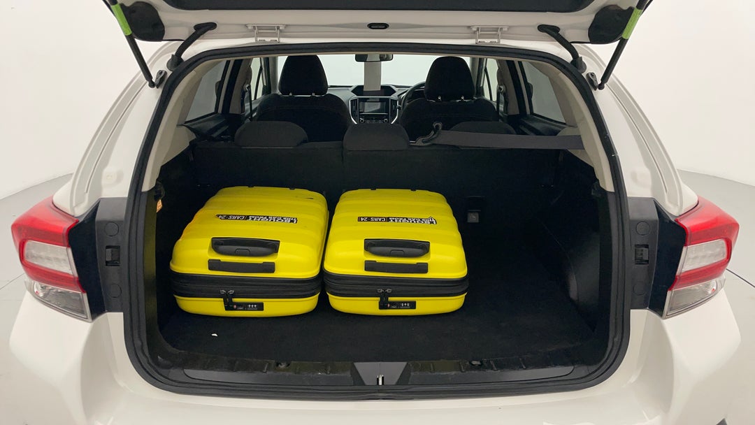 Boot Inside View with Luggage