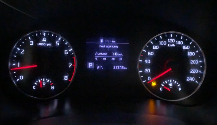 2019 KIA SELTOS HTX CVT 1.5 DUAL TONE, Petrol, Automatic, 27,245 km, Odometer Image