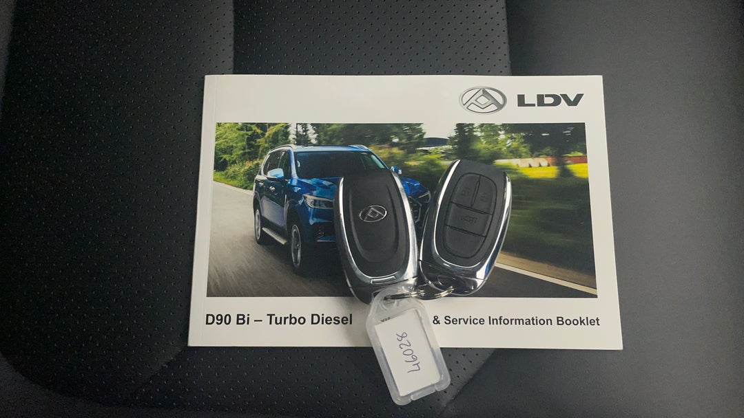 2023 LDV D90 Executive (4wd) D20, Automatic, 35737 km, Key Close-up